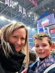 Belle expérience pour un jeune rimouskois sur la glace du Centre Bell hier soir!