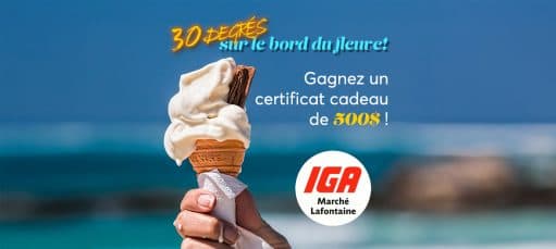 Concours 30 degrés sur le bord du Fleuve