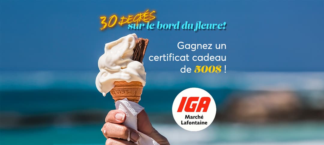 Concours 30 degrés sur le bord du Fleuve